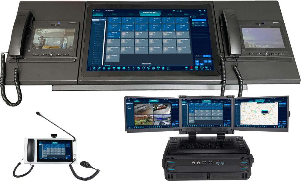 Telephone command and dispatch center