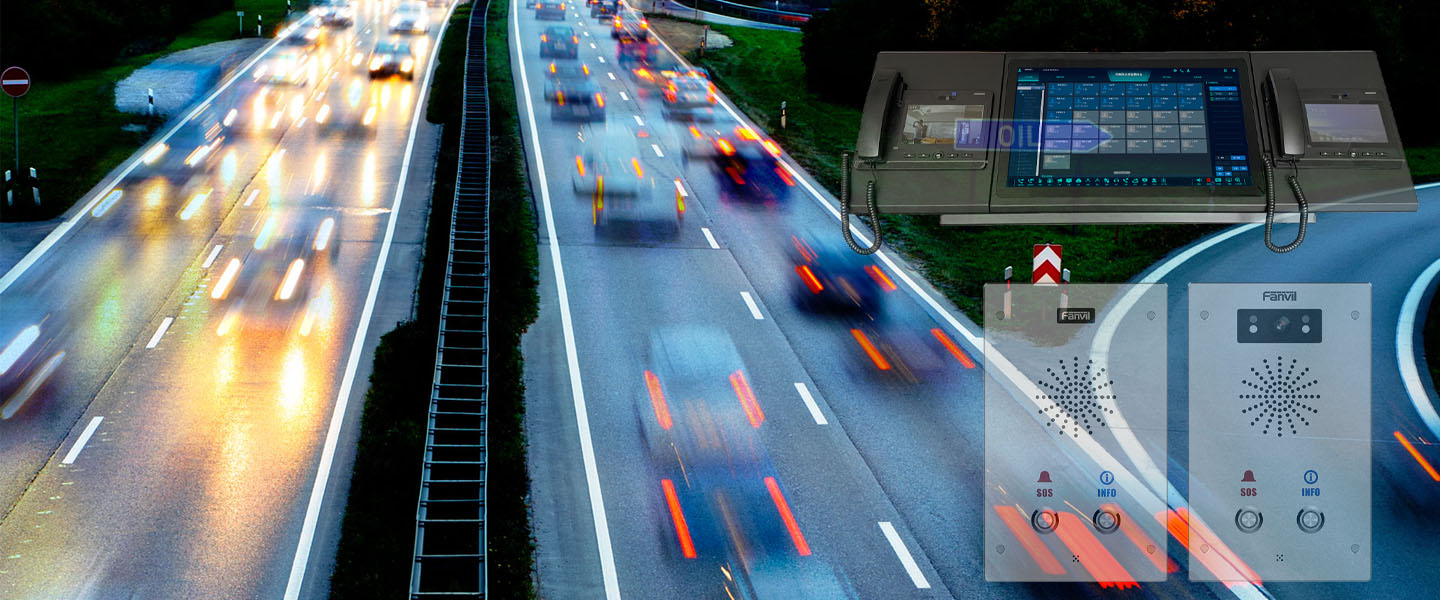 Highway IP intercom broadcasting scheduling system