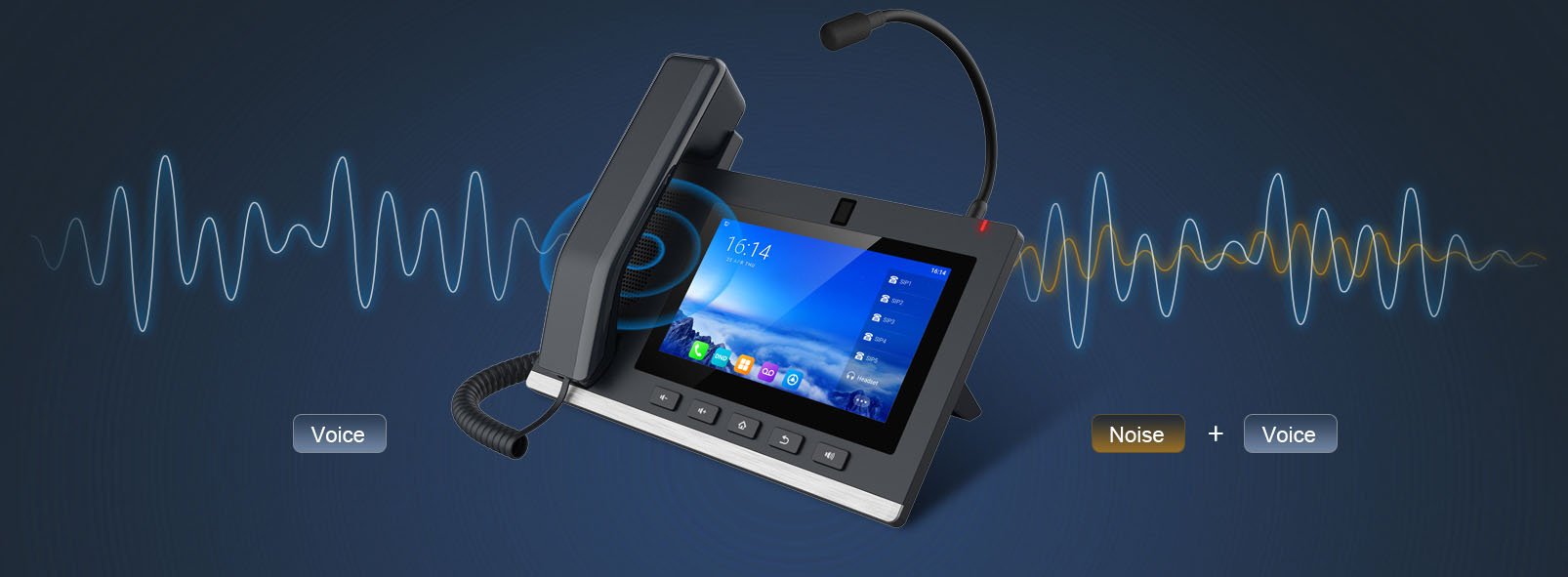 Built-in BekIOT Broadcast &Intercom System