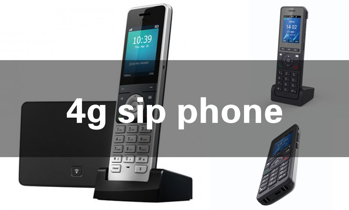 4g sip phone:Features and advantages
