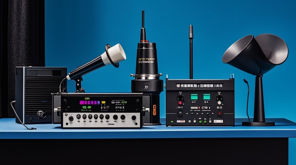 Production amplification intercom system