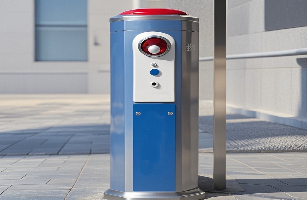 Outdoor alarm column