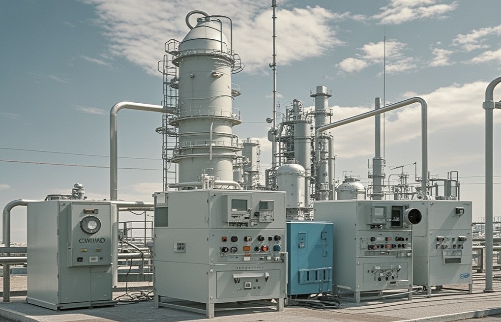 Chemical Plant Telephone Broadcasting System 
