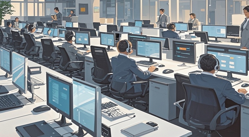 Call center rental