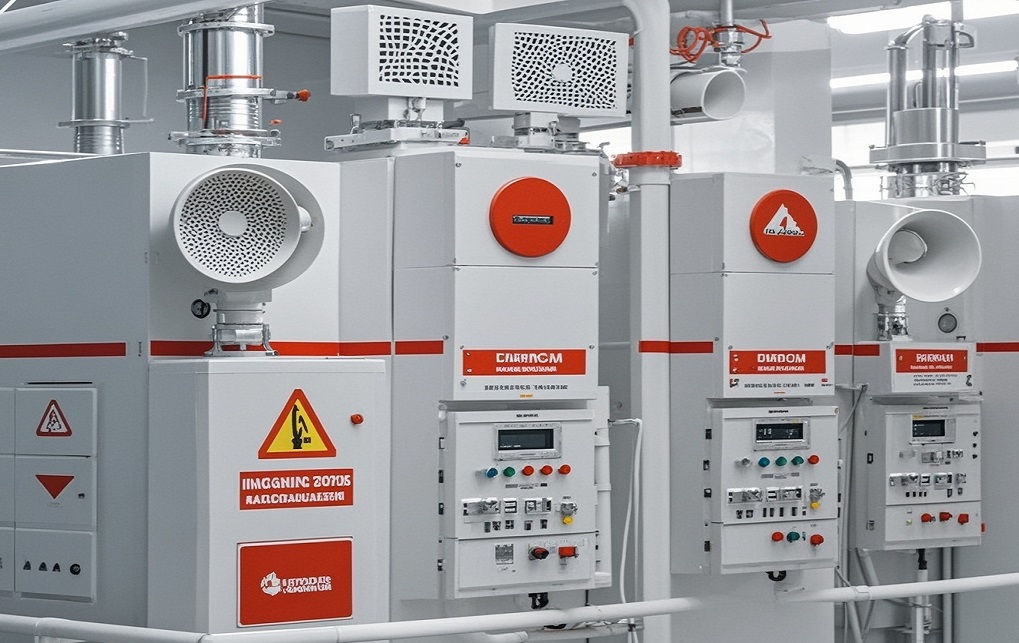 Emergency Broadcasting System for Chemical Plants 