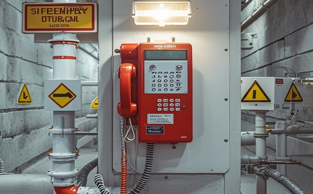 Emergency Telephone System for Pipe Gallery
