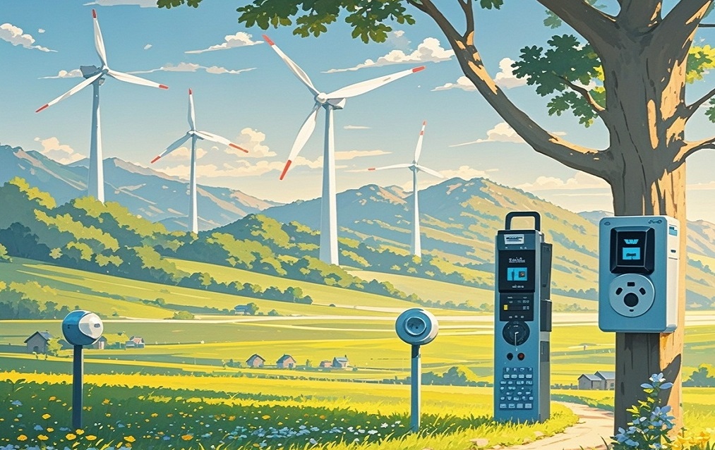 Wind power intercom