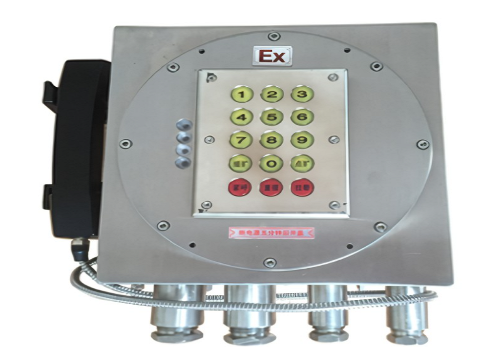 Explosion proof amplification speech station