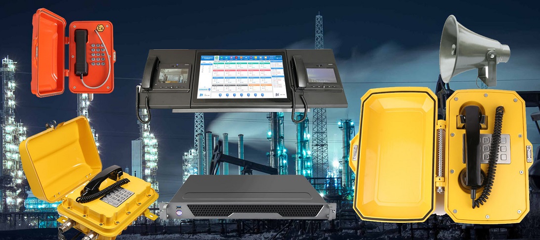 Explosion proof intercom and amplification telephone
