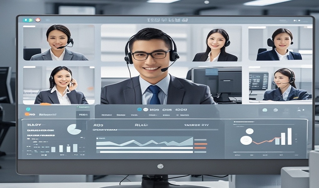 Electric sales call system