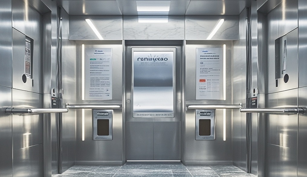 Five party communication in elevators