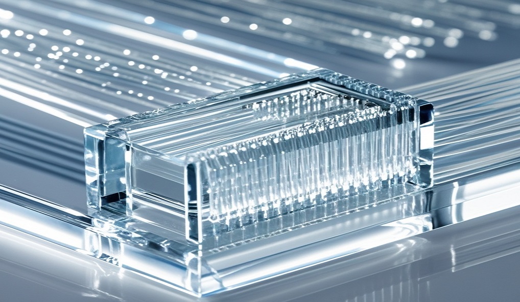 Glass fiber optic