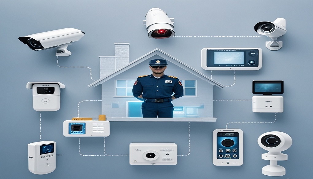 Security networking alarm