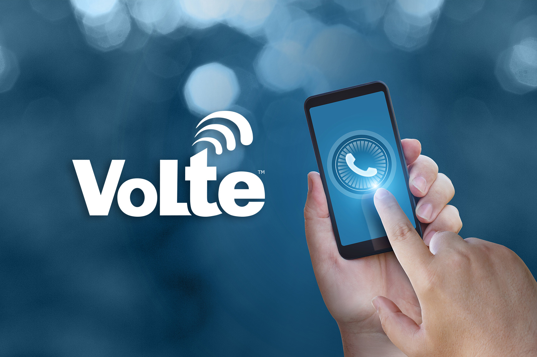 How does VoLTE technology support both calling and data services? How is it different from 2G/3G?