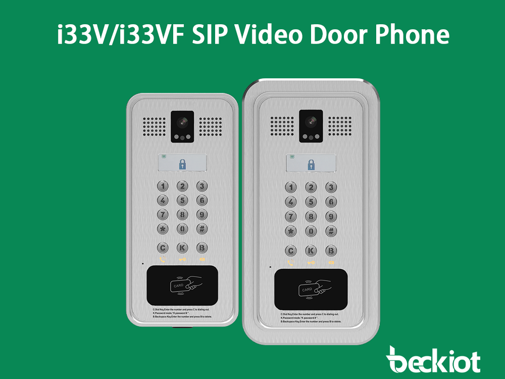 i33V/i33VF SIP Video Door Phone