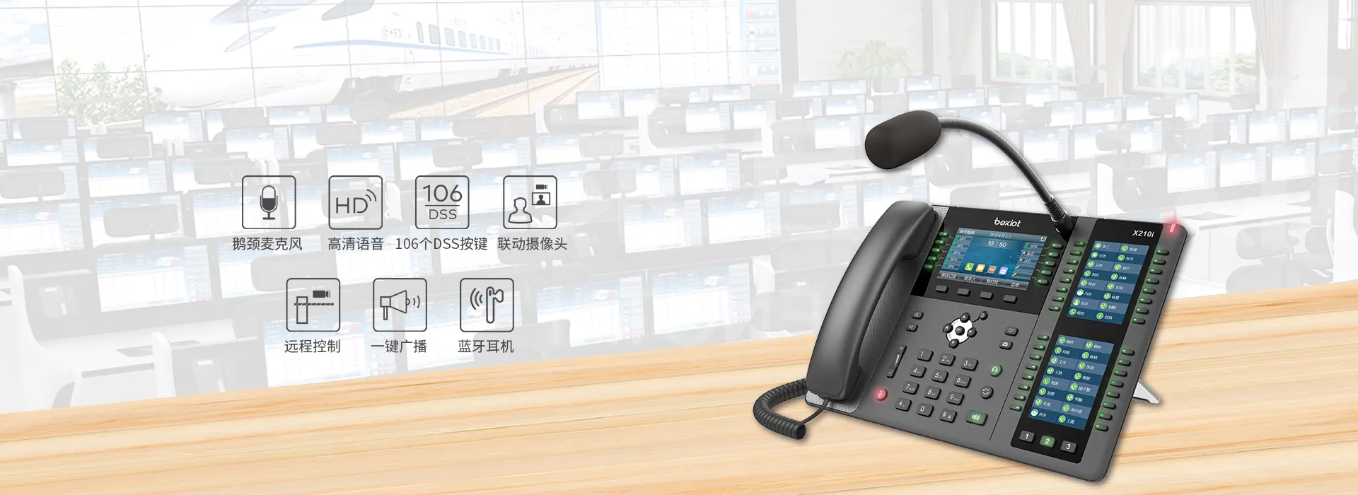 BX210i Video Paging Phone