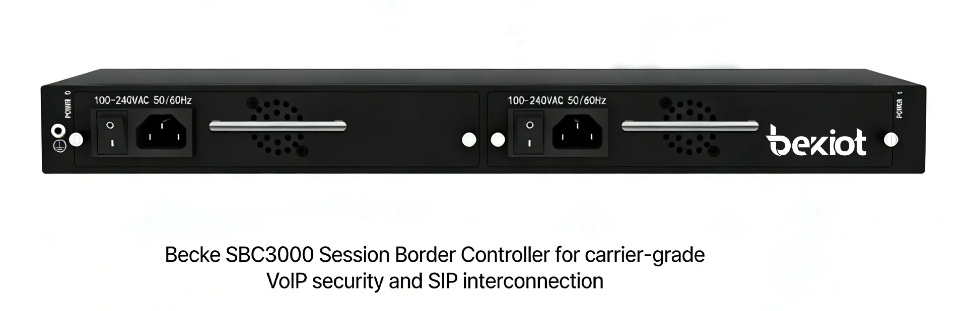 Becke SBC3000 Session Border Controller for carrier-grade VoIP security and SIP interconnection