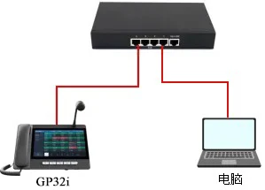Device and PC connection diagram Device and PC connection diagram