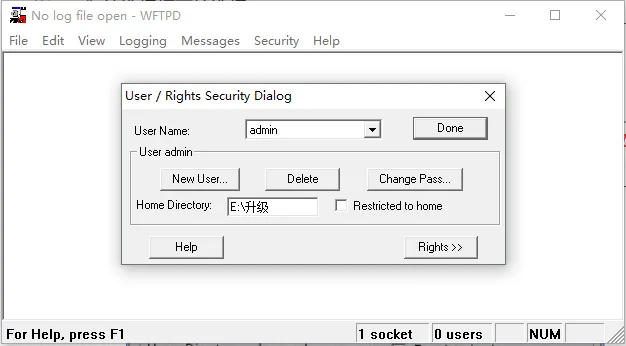 Set Home Directory