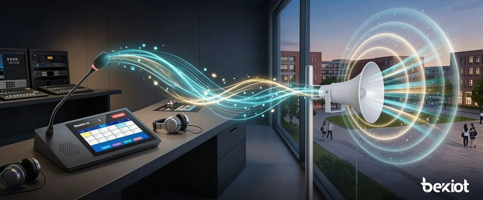 GP600 SIP microphone for public address