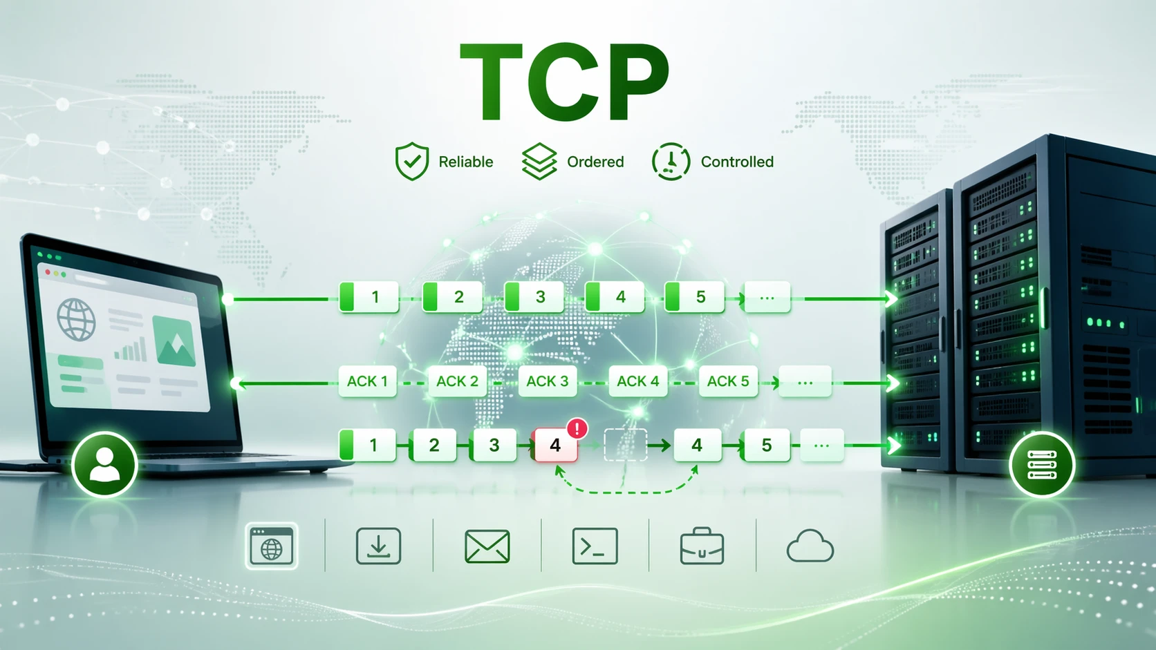 What Is Transmission Control Protocol (TCP)? Uses, How It Works, and Applications