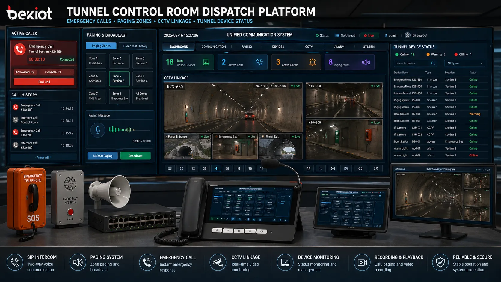 Tunnel Emergency Communication System: Intercom, Paging, and Safety Communication Explained