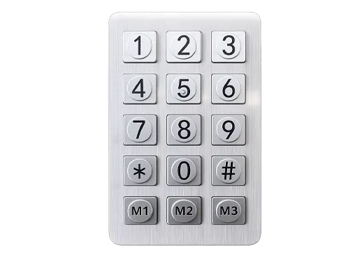 BKP2 Phone keypad with numbers and letters