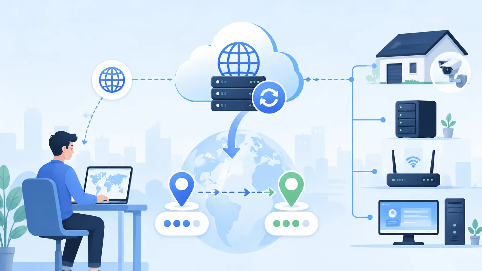 What are the actual application scenarios and advantages of Dynamic DNS?