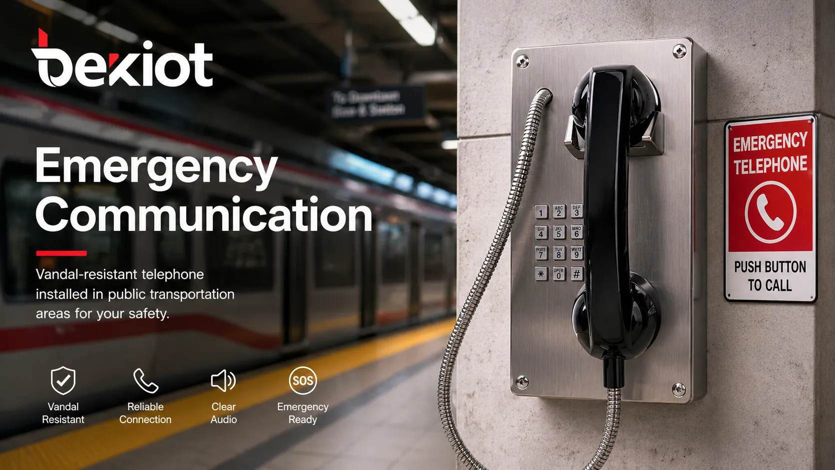 What Is a Vandal-Resistant Telephone? Where It Is Needed and How to Choose the Right One