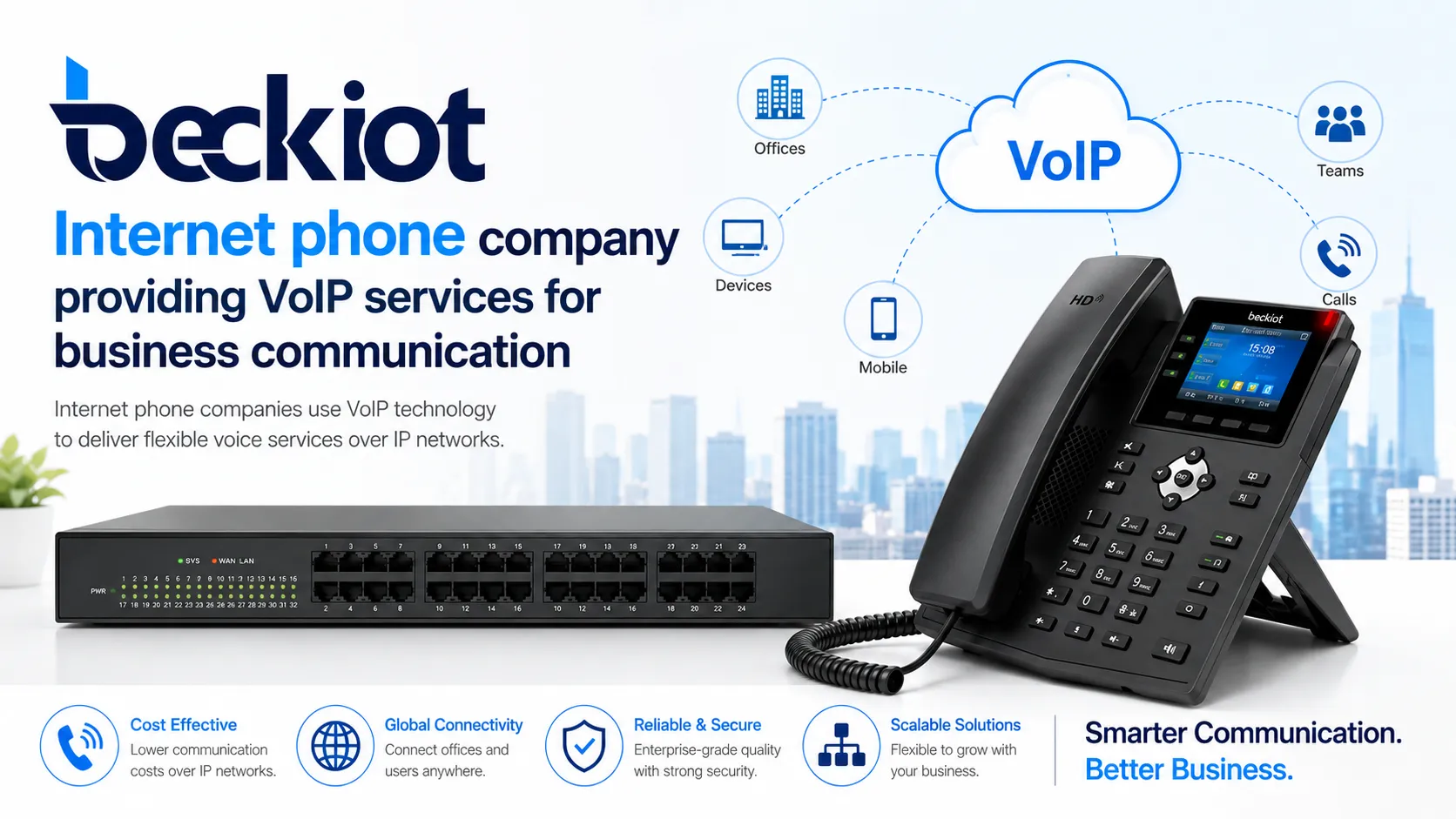 Internet Phone Company: VoIP Services, Business Benefits, and Selection Guide