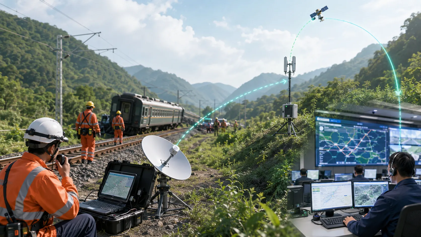 Railway Emergency Communication: How to Keep Rescue Teams Connected When There Is No Signal
