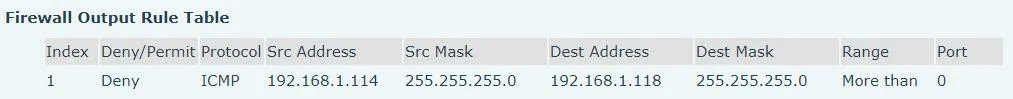 Add firewall rule