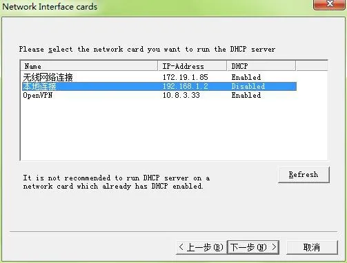 Distribute IP to phone