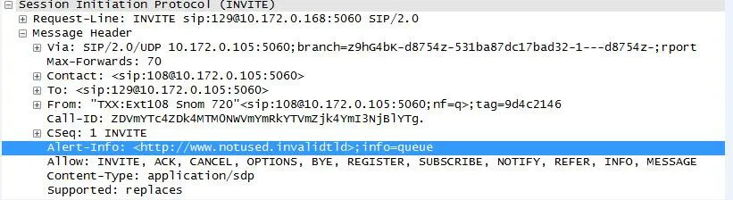 View ringtone type configuration