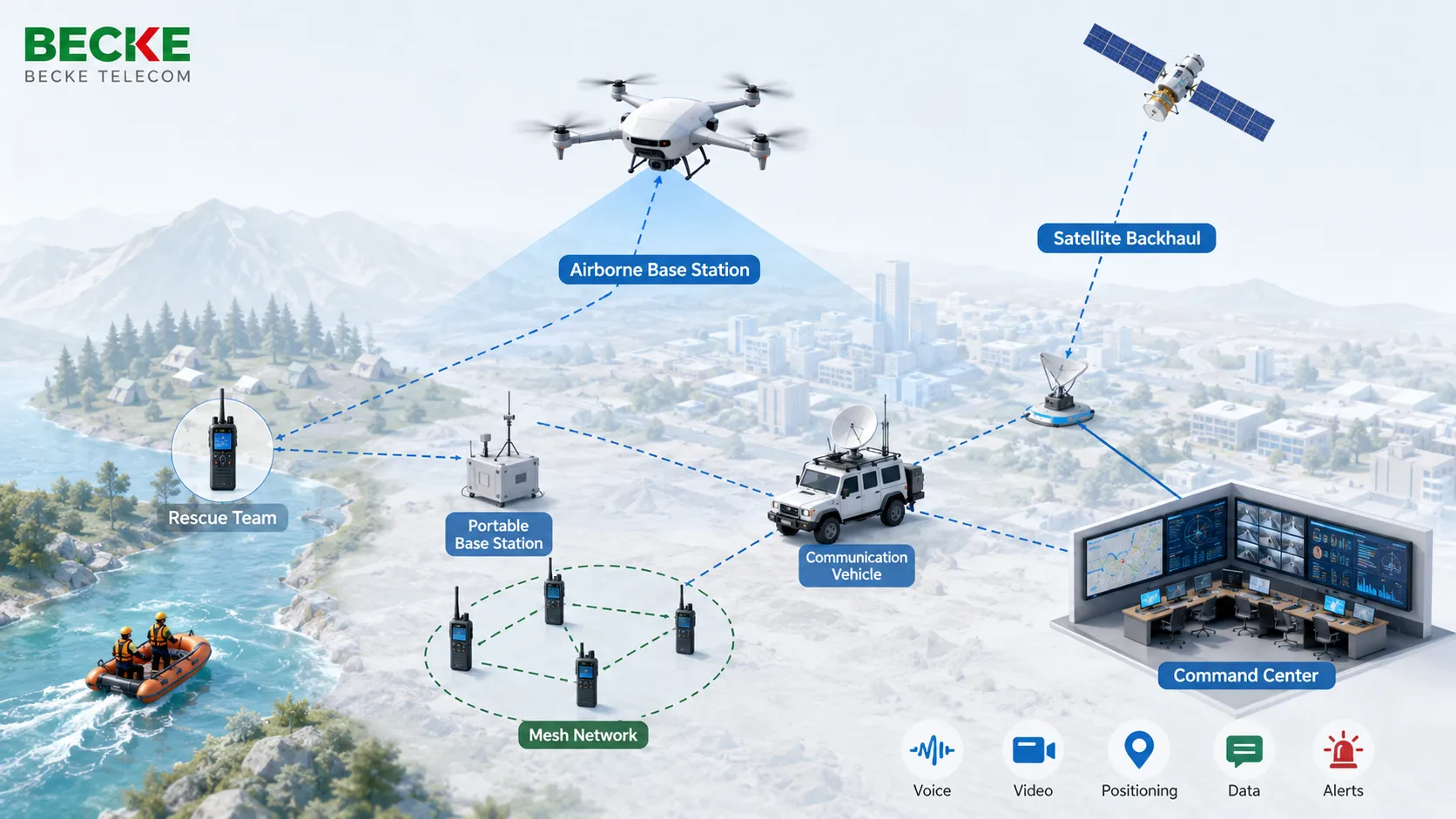 Emergency Communication Solutions When Cellular Networks Fail: Architecture, Technologies, and Deployment Guide