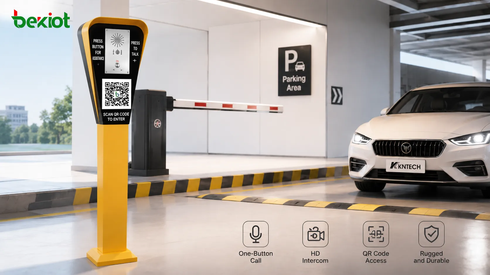 Parking Lot Intercom System: Emergency Communication, Safety Features, and Smart Parking Applications