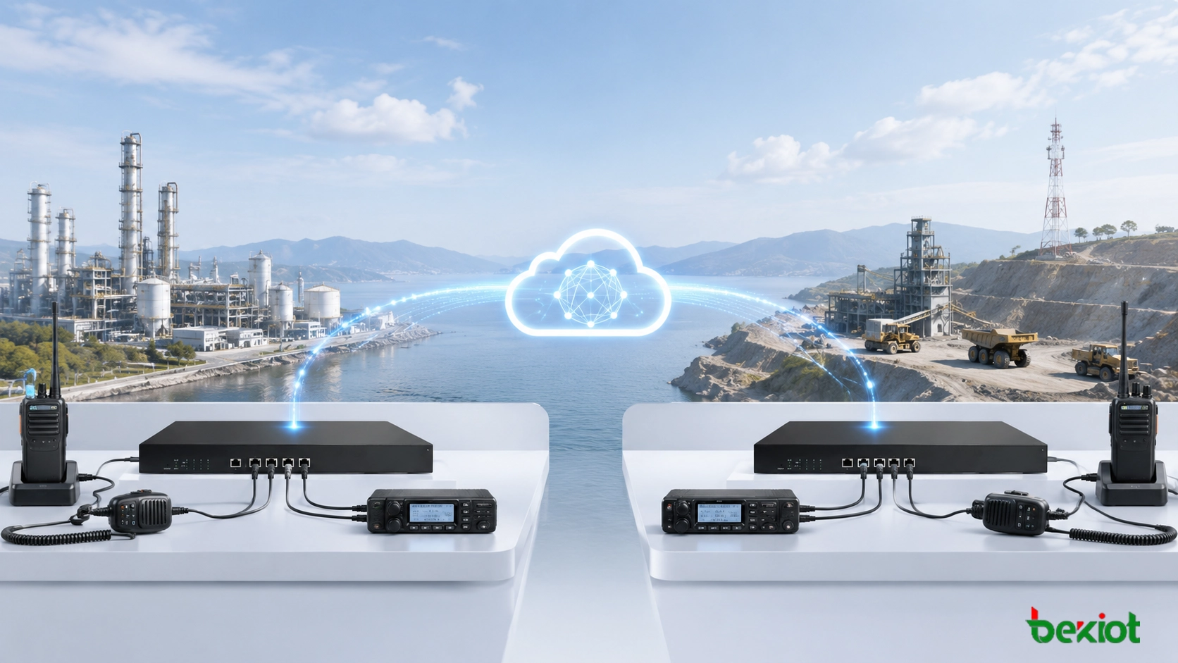 Cross-Region Walkie-Talkie Interconnection Solution with ROIP Gateway