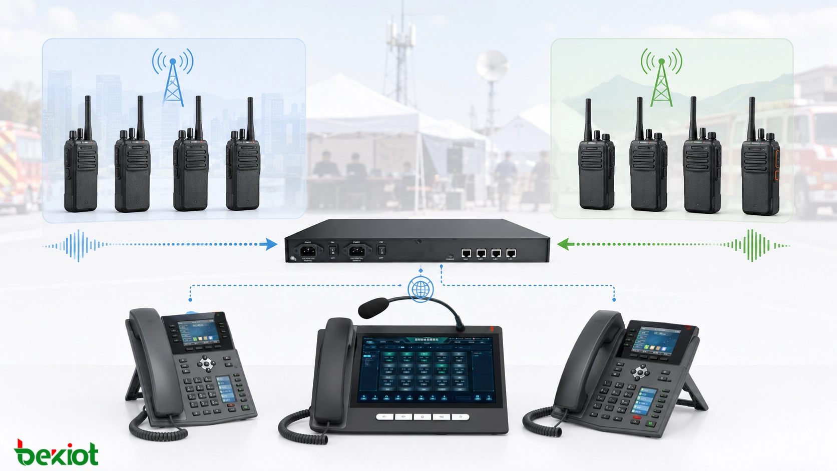 One RoIP Gateway, Three Practical Ways to Connect Radio Communication Systems