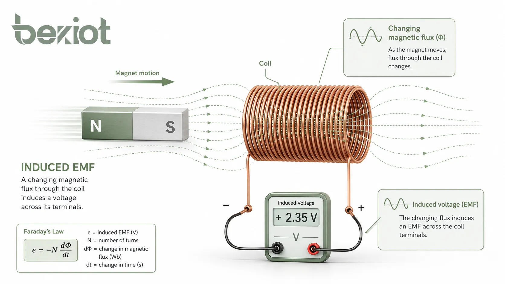 Induced EMF: How It Is Generated and How to Calculate It