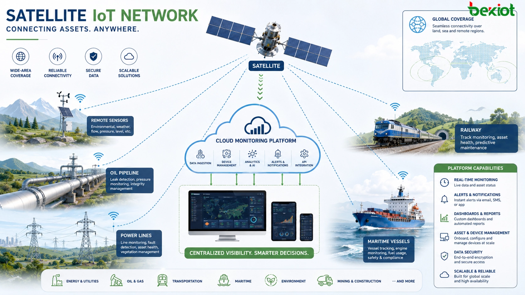 What Are the Advantages of Satellite IoT?