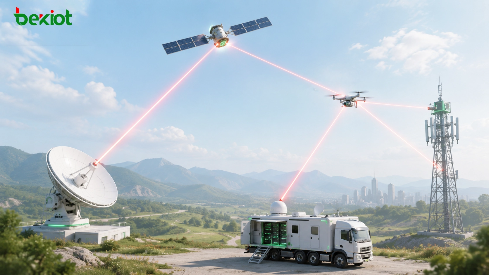 Why is laser communication attracting so much attention?