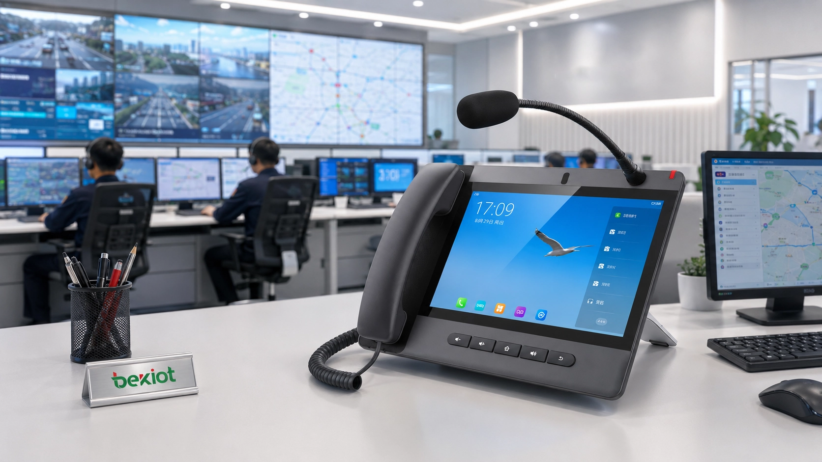 Large-screen SIP paging console: What else can it do besides calls?