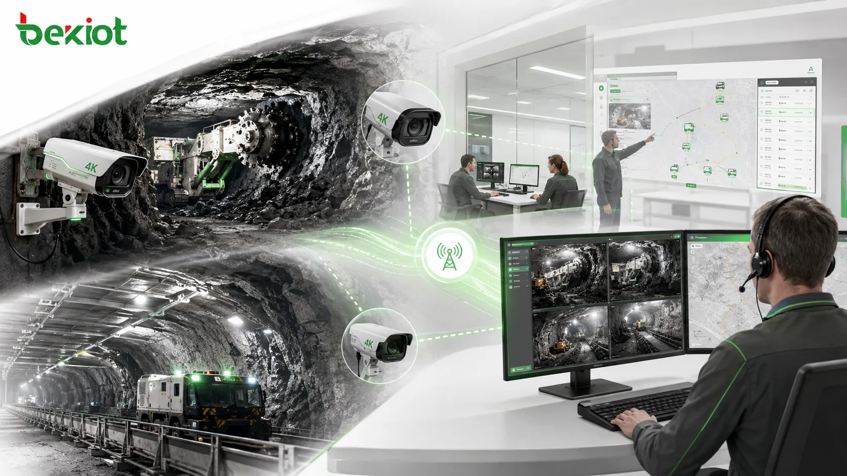 How Video and Dispatch Integration Improves Coal Mine Inspection Efficiency