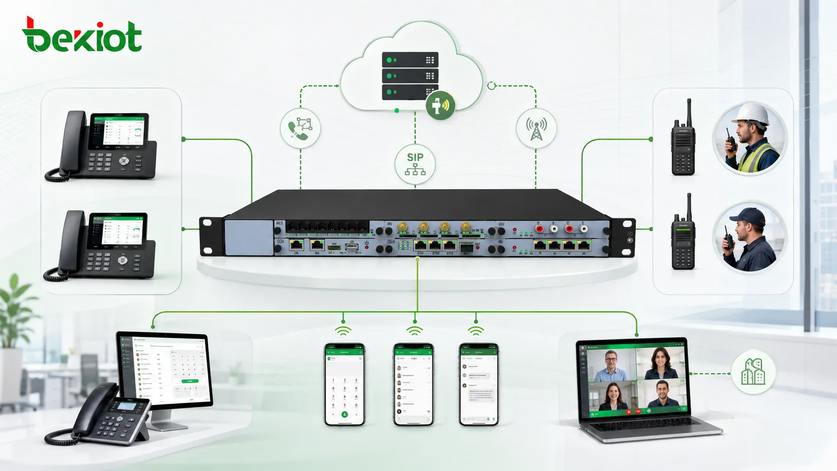 How Telephone Systems Can Extend Two-Way Radio and Mobile Office Capabilities