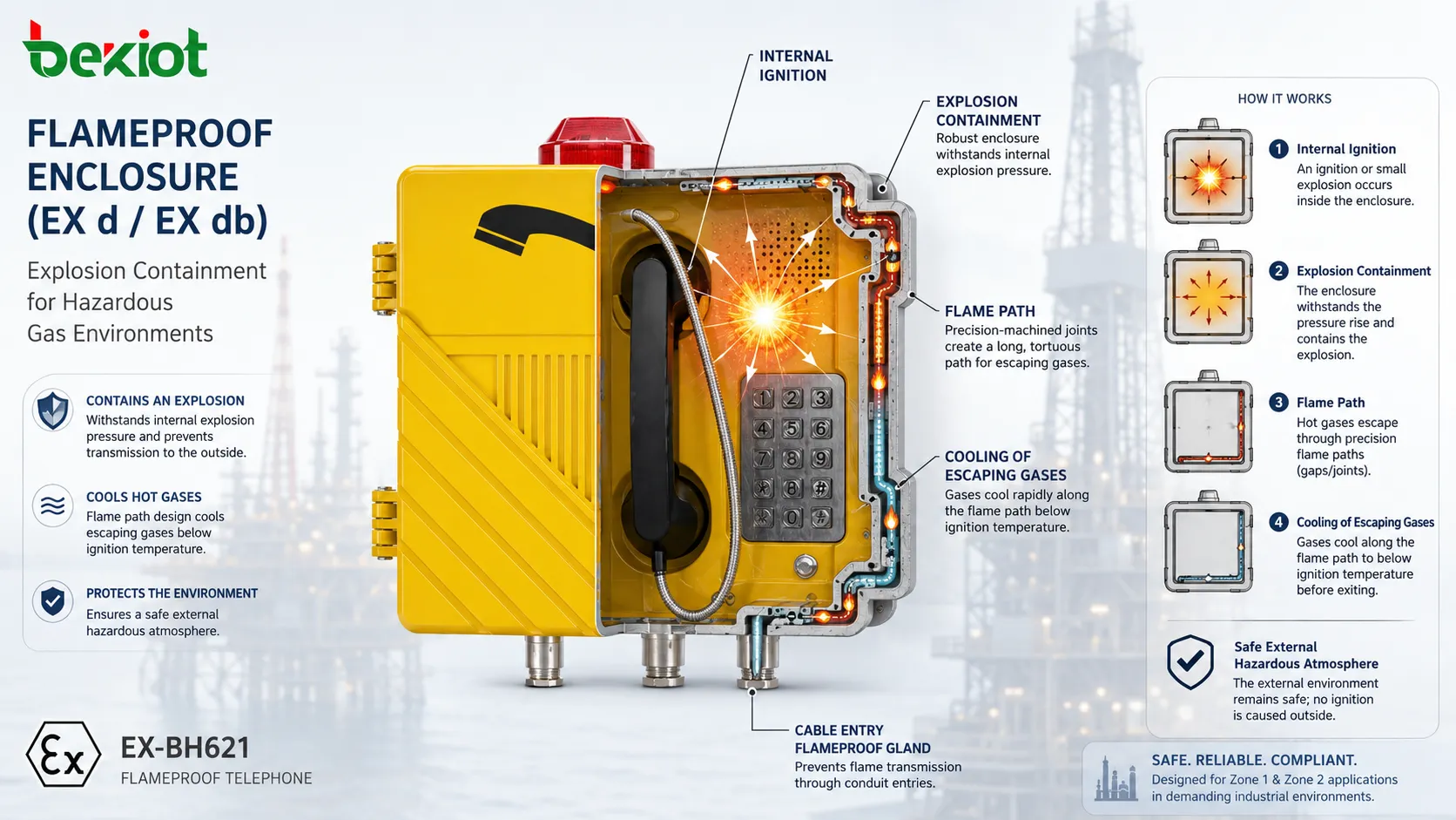 What Is Flameproof Enclosure (Ex D)? What kind of protection does it provide?