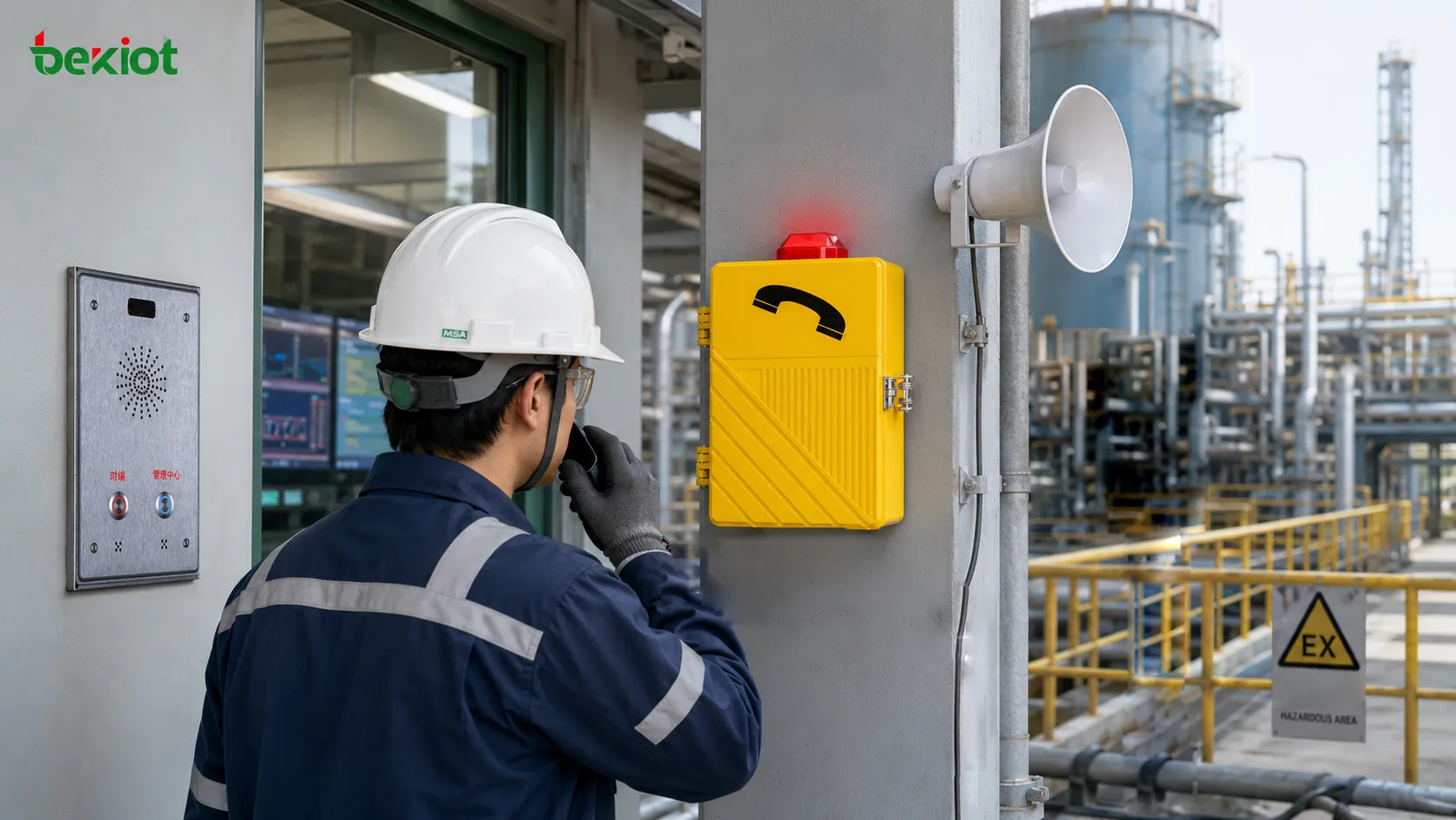 Explosion-Proof Amplified Intercoms: Use Cases and System Features