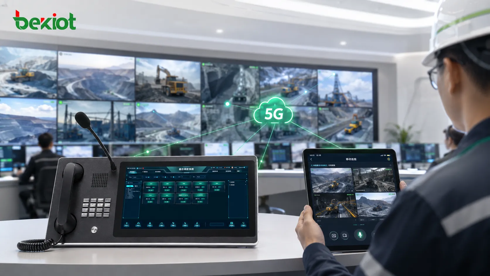 5G Smart Mine Video Convergence Solution