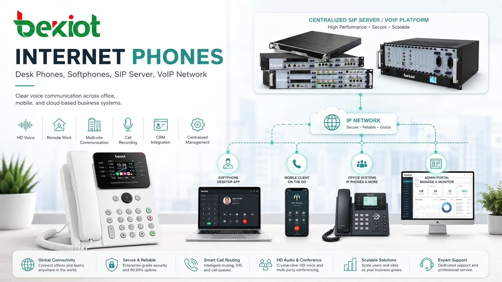 Internet Phones: How They Work and How Clear the Call Quality Is？