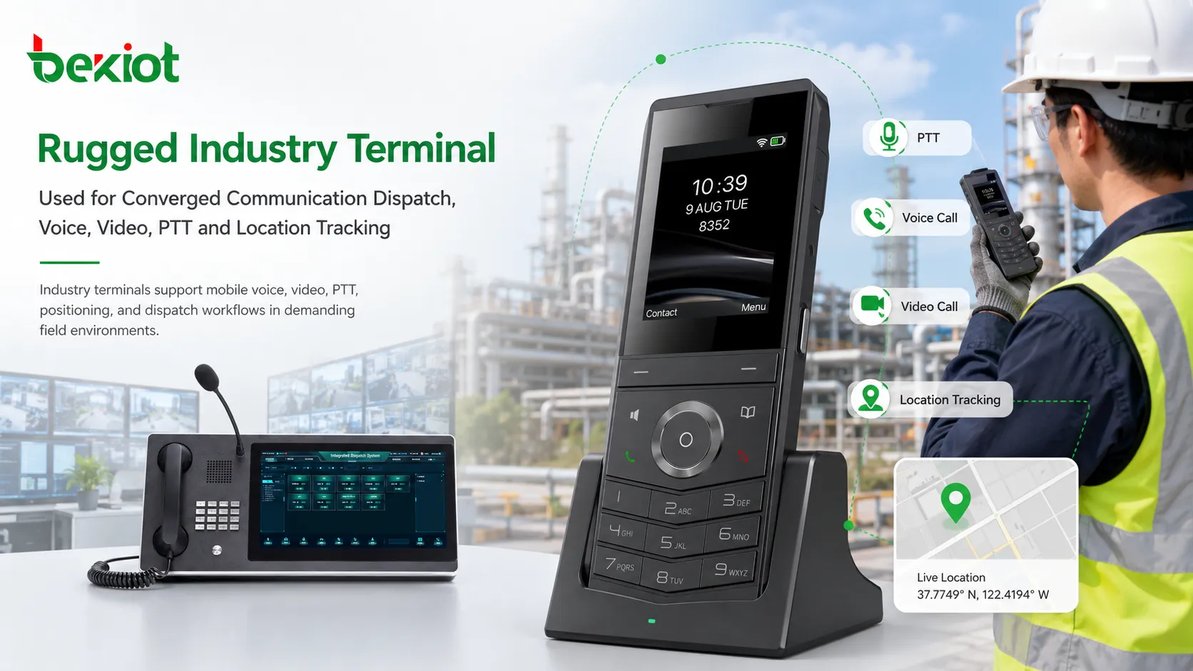 Industry Terminals vs. Smartphones in Converged Comms?