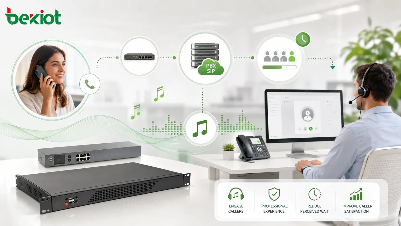 What Is Music on Hold (MOH)? Common PBX and SIP Configuration
